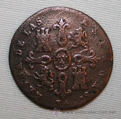 Monedas de Espa&ntilde;a: 4 MARAVEDIS DE ISABEL II  - 1850 - JUBIA - Foto 2