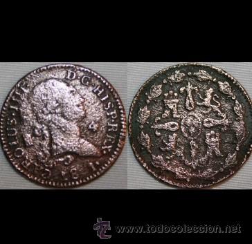 Monedas de Espa&ntilde;a: 4 MARAVEDIS DE CARLOS IIII - 1801 - Foto 1