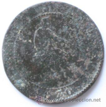 Monedas de Espa&ntilde;a: 2 CENTIMOS DEL GOBIERNO PROVISIONAL - 1870 - EL TIO SENTAO - Foto 2