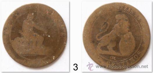 Monedas de Espa&ntilde;a: 5 CENTIMOS DEL GOBIERNO PROVISIONAL - 1870 - EL TIO SENTAO - Foto 1
