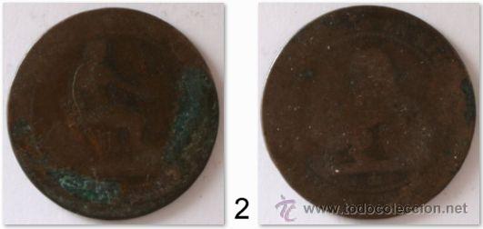 Monedas de Espa&ntilde;a: 10 CENTIMOS DEL GOBIERNO PROVISIONAL - Foto 1