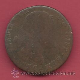 Monedas de Espa&ntilde;a: MONEDA FERNANDO VII 8 MARAVEDIS 1826 - Foto 1