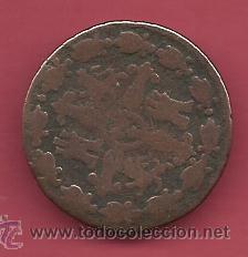 Monedas de Espa&ntilde;a: .4 maravedis 1828 Fernando VII - Foto 2