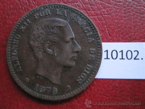 Monedas de Espa&ntilde;a: Espa&ntilde;a , 10  centimos 1879, Alfonso XII, 12 - Foto 1