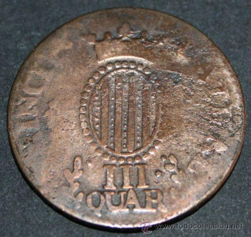 Monedas de Espa&ntilde;a: III CUARTOS DE FERNANDO VII - 1811 - Foto 1