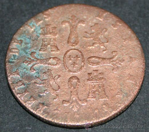 Monedas de Espa&ntilde;a: 8 MARAVEDIS DE ISABEL II - 1841 - JUBIA - Foto 2