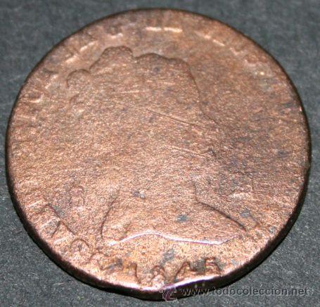 Monedas de Espa&ntilde;a: 8 MARAVEDIS DE ISABEL II - 1845 - JUBIA? - Foto 1