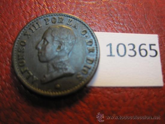 Monedas de Espa&ntilde;a: Espa&ntilde;a , 1  centimo 1913, Alfonso XIII, 13 - Foto 1