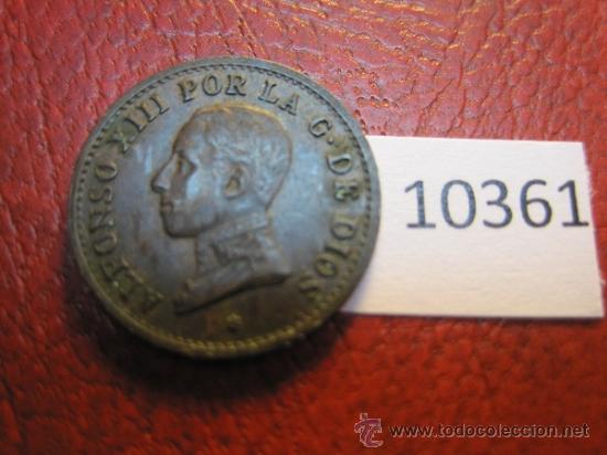 Monedas de Espa&ntilde;a: Espa&ntilde;a , 1  centimo 1912, Alfonso XIII, 13 - Foto 1