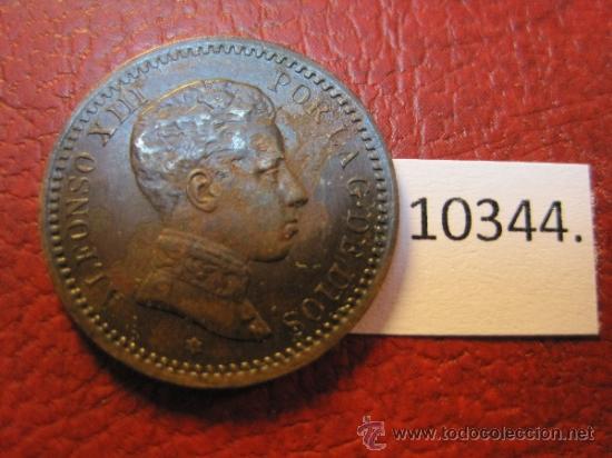 Monedas de Espa&ntilde;a: Espa&ntilde;a , 2  centimos 1904, Alfonso XIII, 13 - Foto 1
