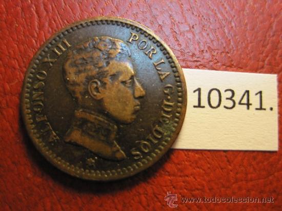 Monedas de Espa&ntilde;a: Espa&ntilde;a , 2  centimos 1904, Alfonso XIII, 13 - Foto 1