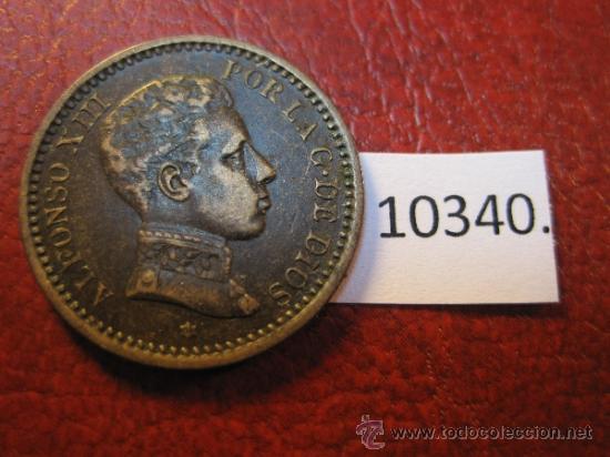 Monedas de Espa&ntilde;a: Espa&ntilde;a , 2  centimos 1904, Alfonso XIII, 13 - Foto 1