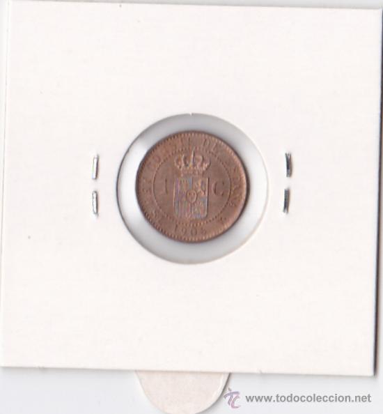 Monedas de Espa&ntilde;a: 1 C&Eacute;NTIMO 1906 ALFONSO XIII - Foto 2