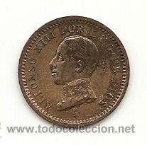 Monedas de Espa&ntilde;a: ESPA&Ntilde;A 1911. 2 CENTIMOS ALFONSO XIII. MBC+ - Foto 1