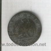 Monnaies d'Espagne: MONEDA.ESPA&Ntilde;A.INVERSION.2 CENTIMOS GOBIERNO PROVISIONAL.A&Ntilde;O 1870.