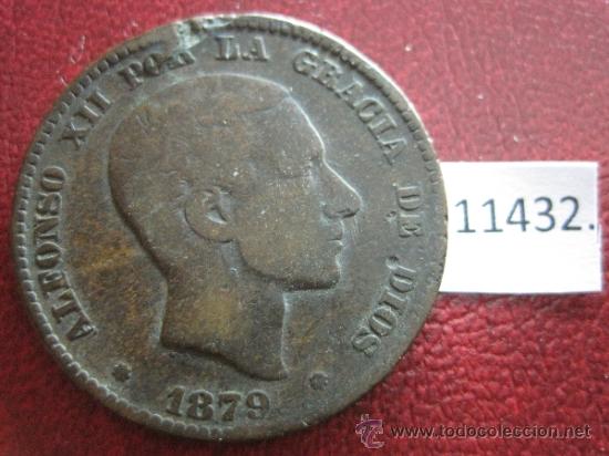 Monedas de Espa&ntilde;a: 10 centimos 1879 Alfonso XIII - Foto 1