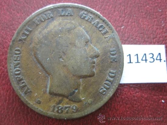 Monedas de Espa&ntilde;a: 10 centimos 1879 Alfonso XIII - Foto 1