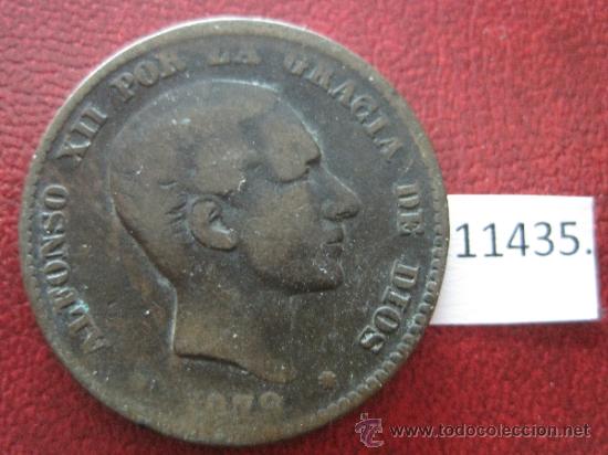 Monedas de Espa&ntilde;a: 10 centimos 1879 Alfonso XIII - Foto 1