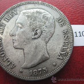 Monnaie coin Espagne Spain 10 céntimos, 1877 Espana moneda Monnaie coin Espagne Spain 10 céntimos, 1877 Espana moneda