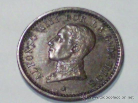 Monedas de Espa&ntilde;a: MONEDA ALFONSO XIII, 2 CENTIMOS - PC-V, 1912 - 12 - Foto 1