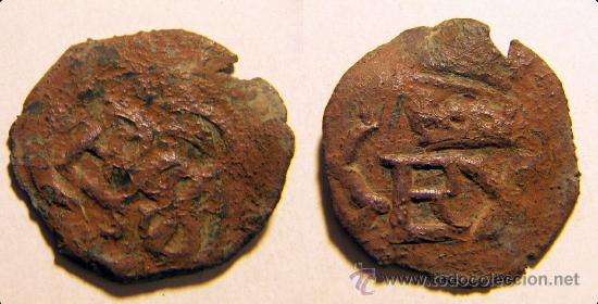 Monedas de Espa&ntilde;a: Moneda de 8 maravedis resellados a identificar - Foto 1