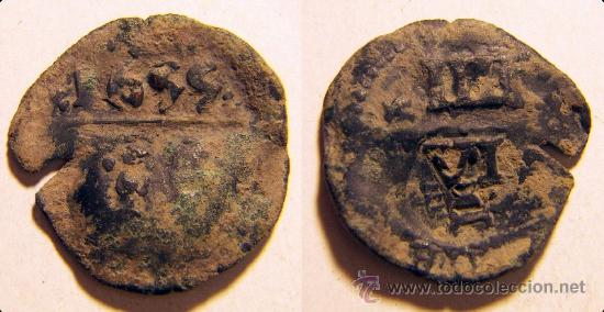 Monedas de Espa&ntilde;a: Moneda de 8 maravedis resellados a identificar - Foto 1