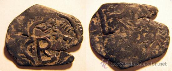 Monedas de Espa&ntilde;a: Moneda de 8 maravedis resellados a identificar - Foto 1
