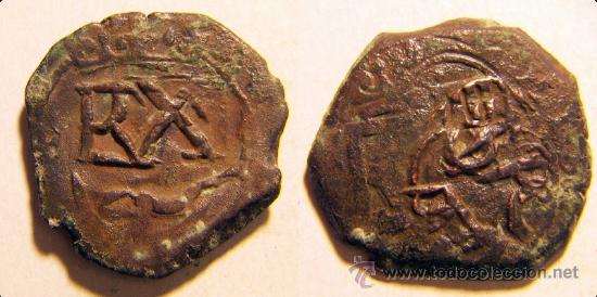 Monedas de Espa&ntilde;a: Moneda de 8 maravedis resellados a identificar - Foto 1