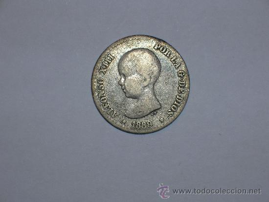 Monedas de Espa&ntilde;a: Espa&ntilde;a 50 c&eacute;ntimos 1889 *9 (4694) - Foto 1