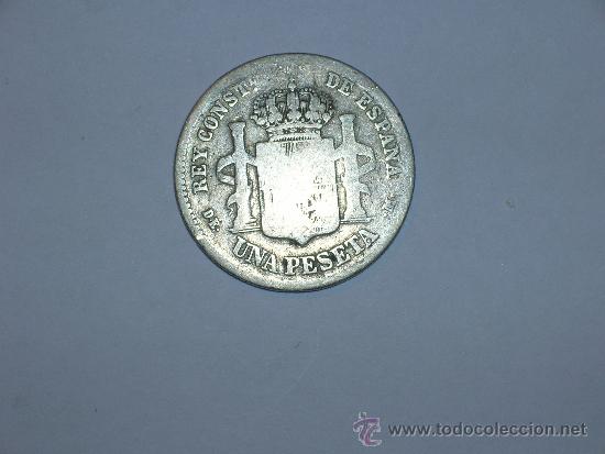 Monedas de Espa&ntilde;a: Espa&ntilde;a 1 peseta 1876 (4698) - Foto 2