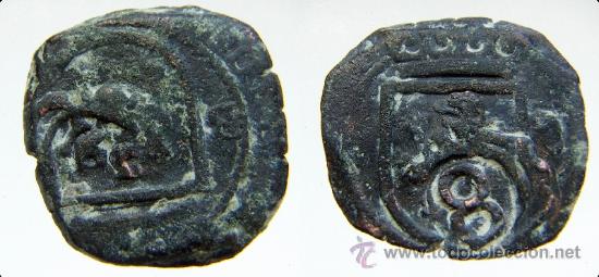 Monedas de Espa&ntilde;a: Moneda de 4 maravedis resellados - Foto 1