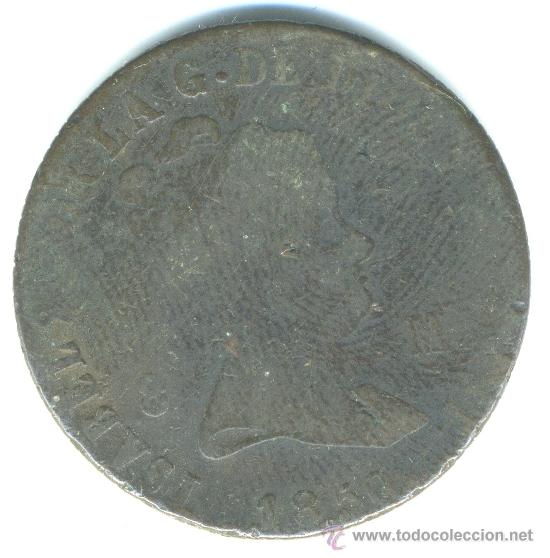 Monedas de Espa&ntilde;a: 8 maravedis Isabel II, 1850. Jubia - Foto 1
