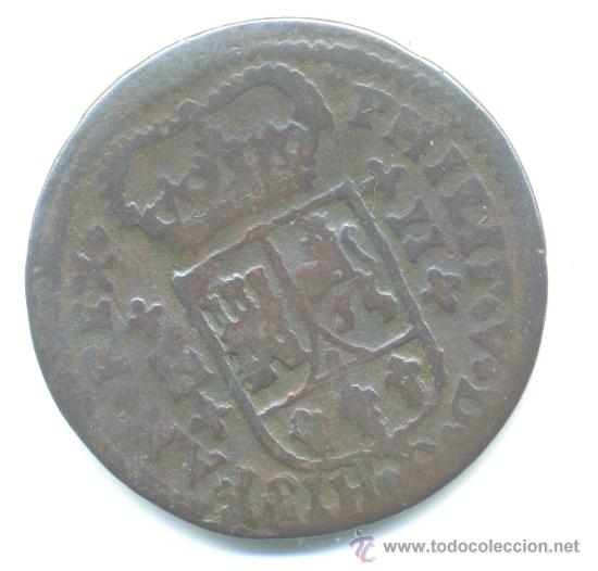 Monedas de Espa&ntilde;a: 2 maravedis. Felipe V. 1718 - Foto 1