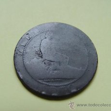 Monedas de España: MONEDA: 10 CÉNTIMOS (1870) BARCELONA (OM) 1ª REPUBLICA ¡COLECCIONISTA!. Lote 37216409