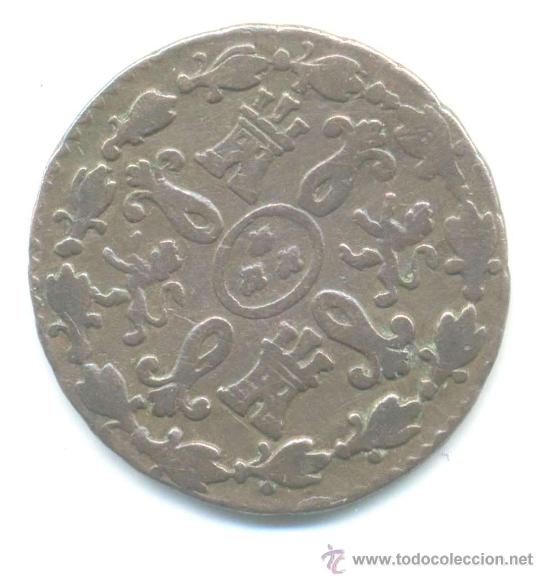 Monedas de Espa&ntilde;a: 2 maravedis Fernando VII. Segovia - Foto 2