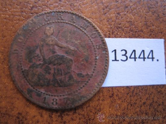Monedas de Espa&ntilde;a: Espa&ntilde;a  , 2 centimos  1870 , Gobierno Provisional - Foto 1