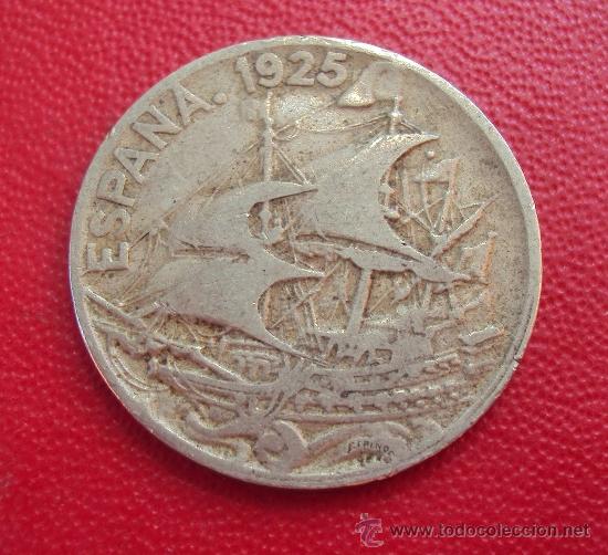 Monedas de Espa&ntilde;a: 25 CENTIMOS ALFONSO XIII 1925. BC - Foto 1