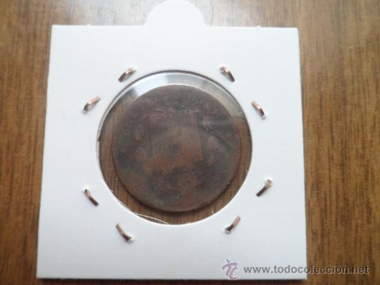 Monedas de Espa&ntilde;a: MONEDA DE COBRE, 5 CENTIMOS, ALFONSO XII, A&Ntilde;O 1877. - Foto 2