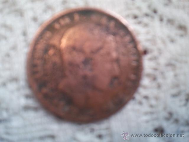 Monedas de Espa&ntilde;a: 10 CENTIMOS DE ALFONSO XII A&Ntilde;O 1878 - Foto 2