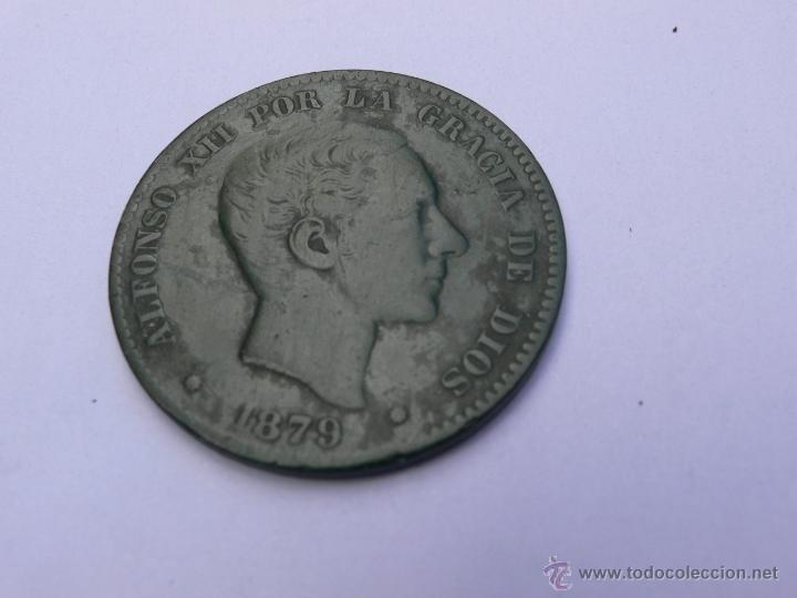 Monnaies d'Espagne: 10 CENTIMOS DE COBRE DE 1879 EN BASTANTE