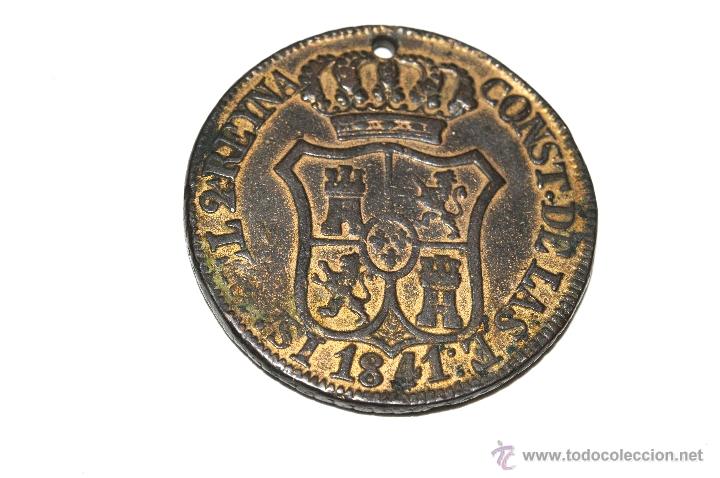 Monedas de Espa&ntilde;a: MONEDA PRINCIP. DE CATALU&Ntilde;A 6 CUAR A&Ntilde;O 1841 EN COBRE