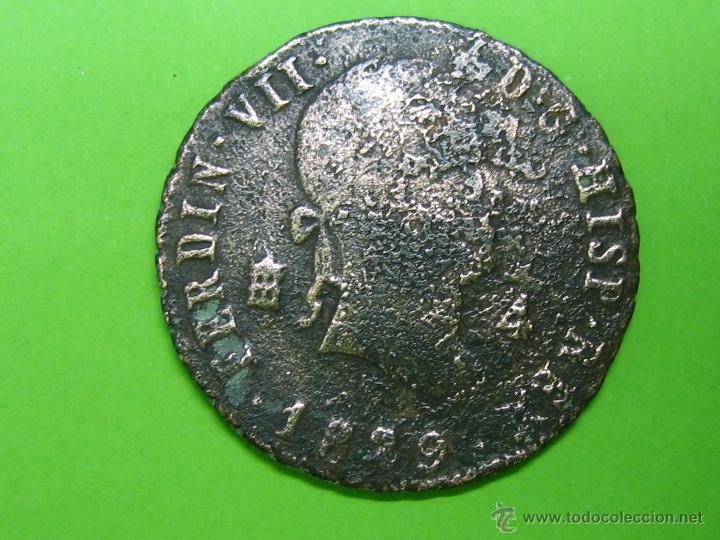 Monedas de Espa&ntilde;a: Moneda de 4 maravedies de FERNANDO VII - Foto 1
