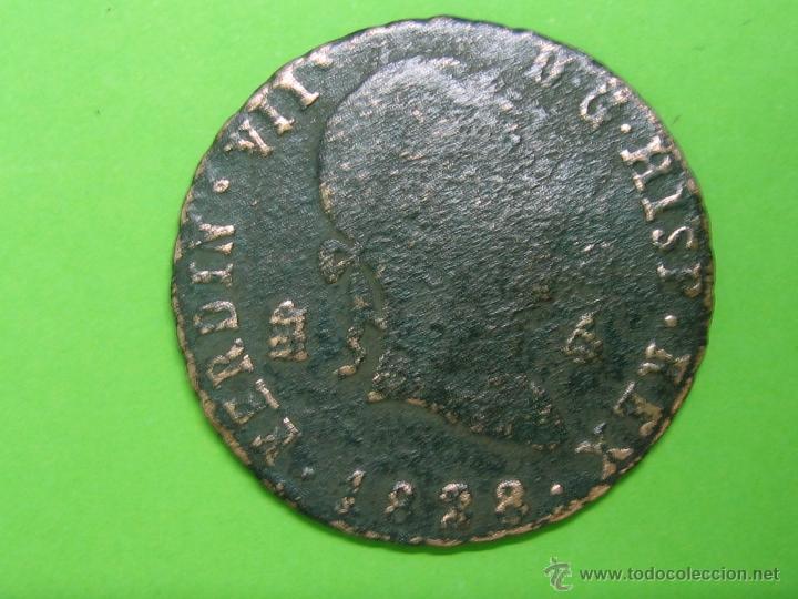 Monedas de Espa&ntilde;a: Moneda de 4 maravedies de FERNANDO VII - Foto 1