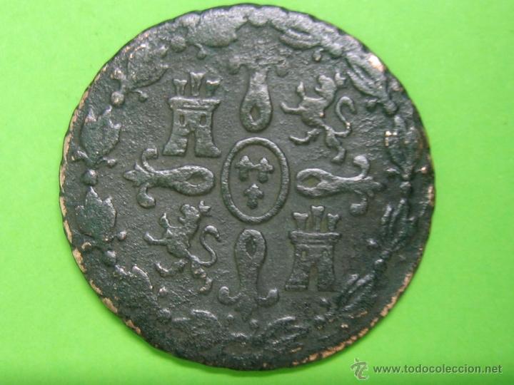 Monedas de Espa&ntilde;a: Moneda de 4 maravedies de FERNANDO VII - Foto 2