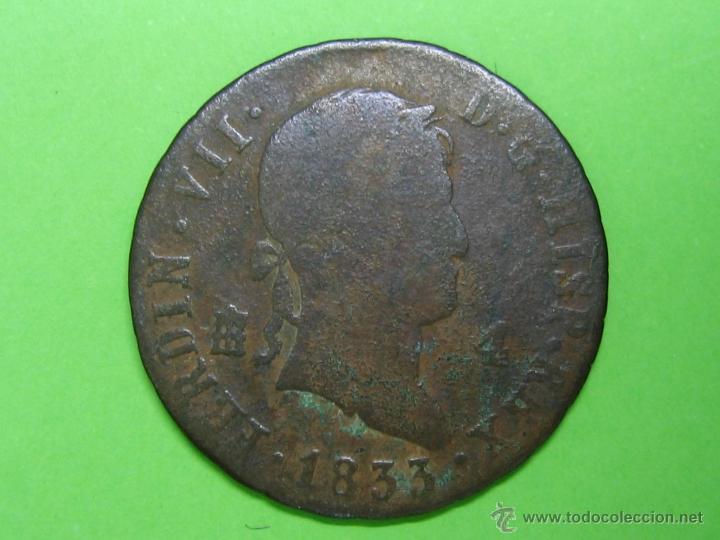 Monedas de Espa&ntilde;a: Moneda de 4 maravedies de FERNANDO VII - Foto 1