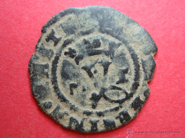 Monedas de Espa&ntilde;a: Coin. Moneda de Reyes Cat&oacute;licos. Dinero - Foto 1