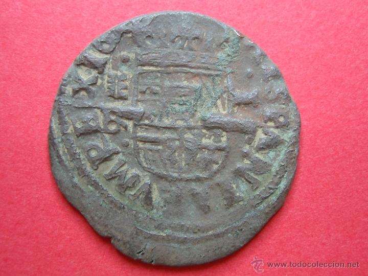 Monedas de Espa&ntilde;a: Coin.moneda de Felipe IIII - Foto 2