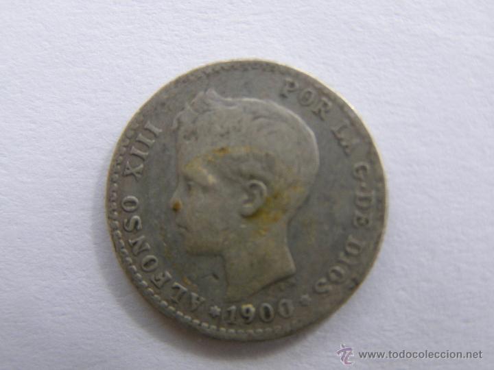 Monedas de Espa&ntilde;a: ALFONSO XIII. 50 CENTIMOS. 1900 - Foto 1