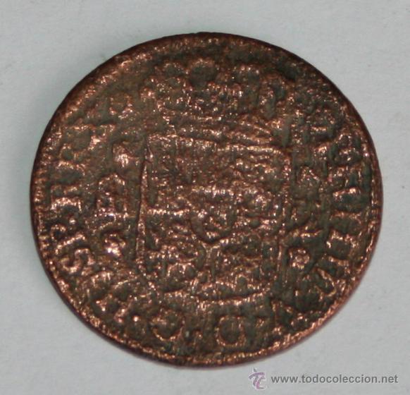 Monedas de Espa&ntilde;a: FELIPE V - MONEDA DE 2 MARAVEDIS - SEGOVIA 1745 - Foto 2