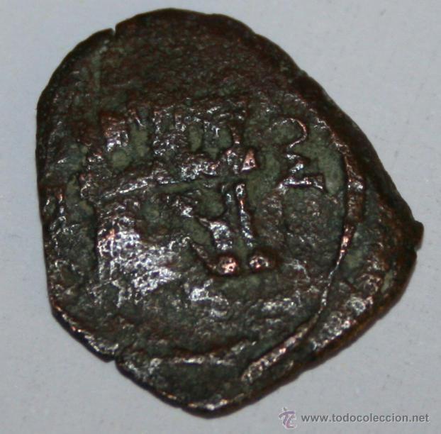 Monedas de Espa&ntilde;a: MONEDA DE 2 MARAVEDIS DE FELIPE III - CECA DE MADRID - Foto 2